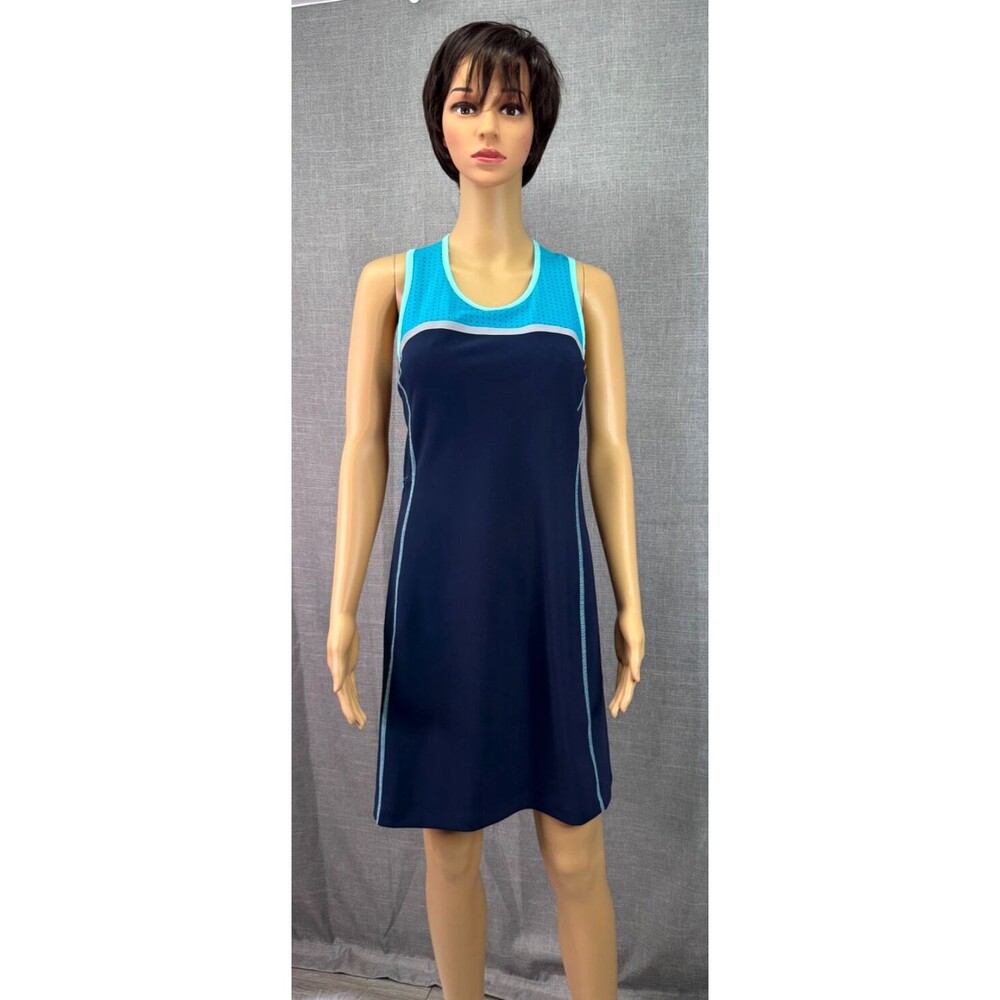 Title Nine T9 Twisted Sister Racerback Active Dress Women's Size S Blueprint